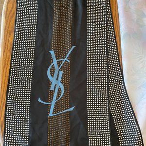 Saint Laurent 100% Silk Scarf